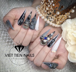 Vương miện chụp ảnh nail