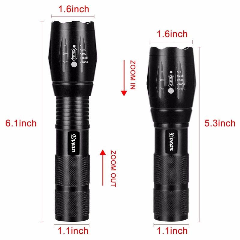 Đèn Pin LED 5000LM