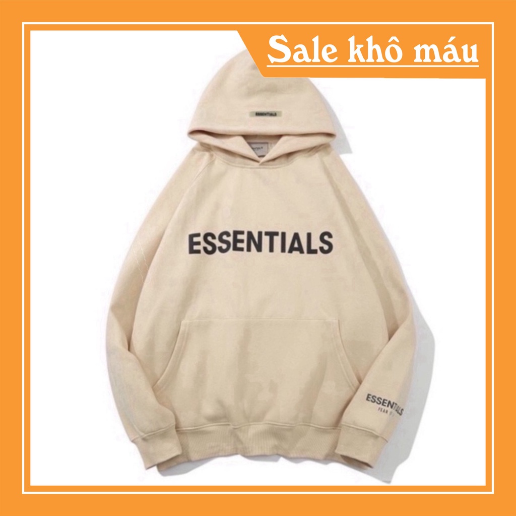 HOT TREND HOT TREND FREE SHIP  [FREE SHIP] Áo hoodie Essentials nỉ bông dày dặn kèm ảnh thật POCAHOUSE
