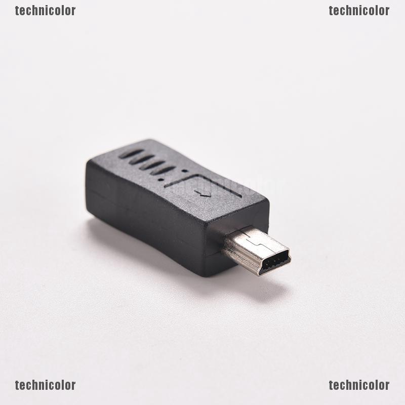 Đầu sạc chuyển đổi Micro USB Female sang Mini USB Male