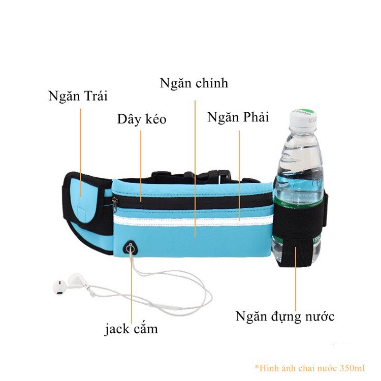 Túi đeo chạy bộ, túi đeo hông, đeo bụng hỗ trợ chạy bộ, tập thể thao