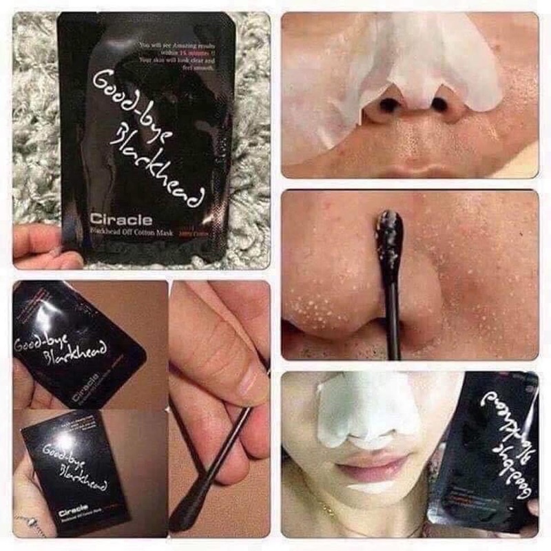 🖤 Mặt Nạ Đẩy Mụn Đầu Đen  #Ciracle #Goodbye_Blackhead (👉🏻Tặng cây nặm mụn mini😉)