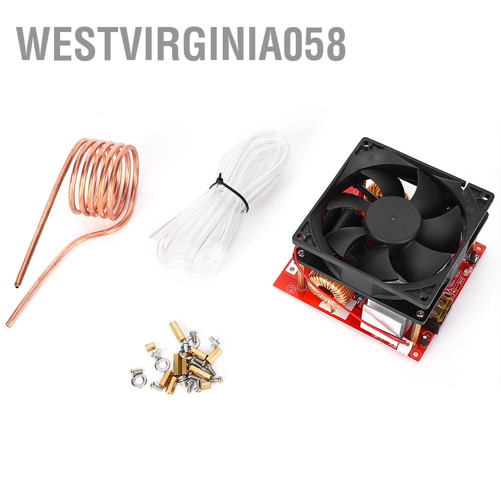 Có thể bán buôn Mô-đun bảng sưởi cảm ứng điện áp thấp DC24V-36V 500W ZVS với quạt &amp; cuộn dây Westvirginia058 Hàng giao ngay