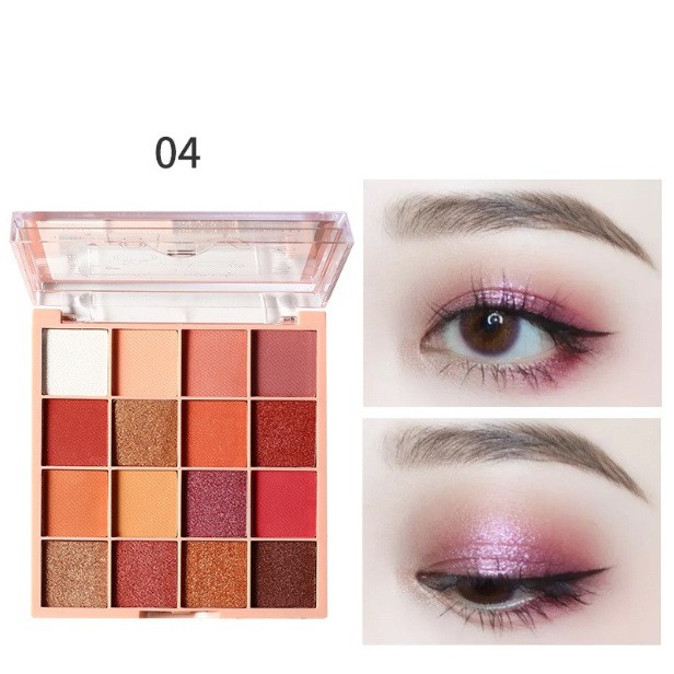 Bảng Phấn Mắt Lameila 16 ô màu Eye Shadow 3043 | BigBuy360 - bigbuy360.vn