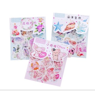 Set 40 hình dán sticker trang trí