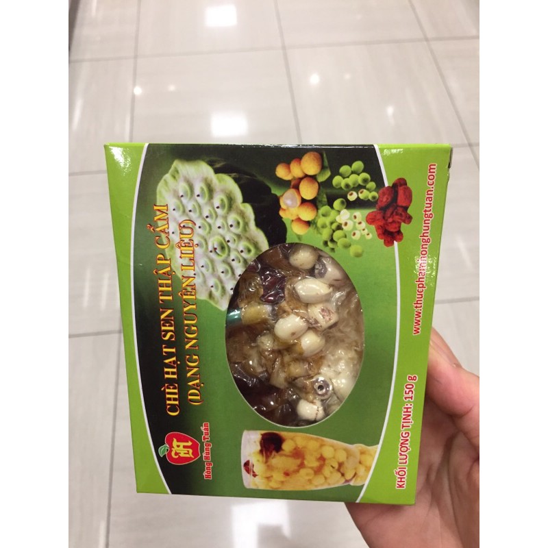 Canh tiềm gà/ gà hạt sen/ sườn heo  Hồng Hùng Tuấn gói 100g