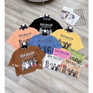 Áo thun nữ croptop đủ màu