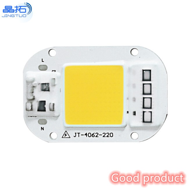 【In stock】 AC 220V 20W/30W/50W Free Driver High Pressure LED Chip COB Light Source