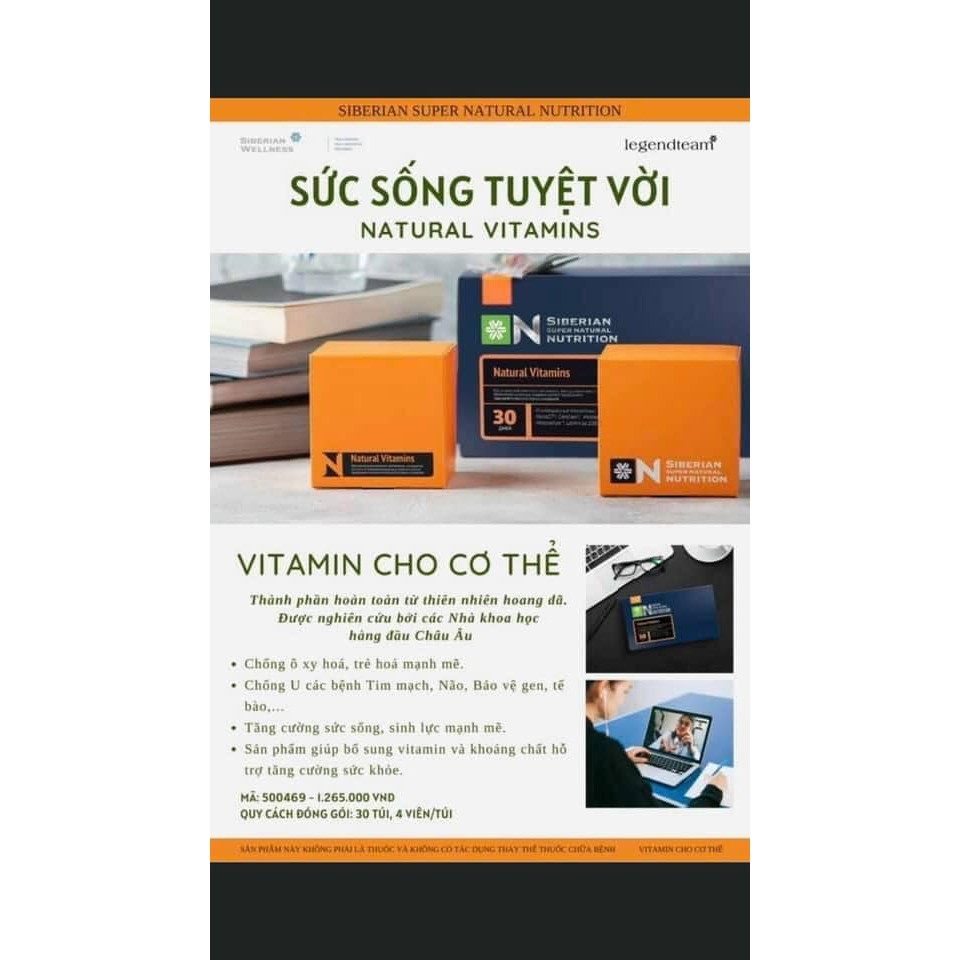 Siêu vitamin Siberi tăng sức đề kháng Super Natural Nutrition