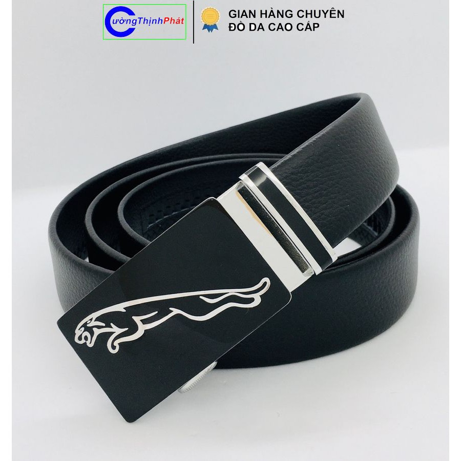 Dây Nịt Nam Da Cao Cấp Mặt Hợp Kim Khóa Tự Động