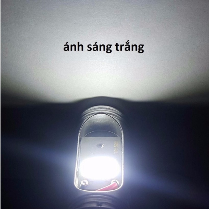 ❤️FREESHIP❤️ 🚛 Đèn pha led 2 chân M5 headlight gắn xe máy 6390(ánh sáng trắng) ➕ Tặng 1 đèn led gắn van xe M 309.