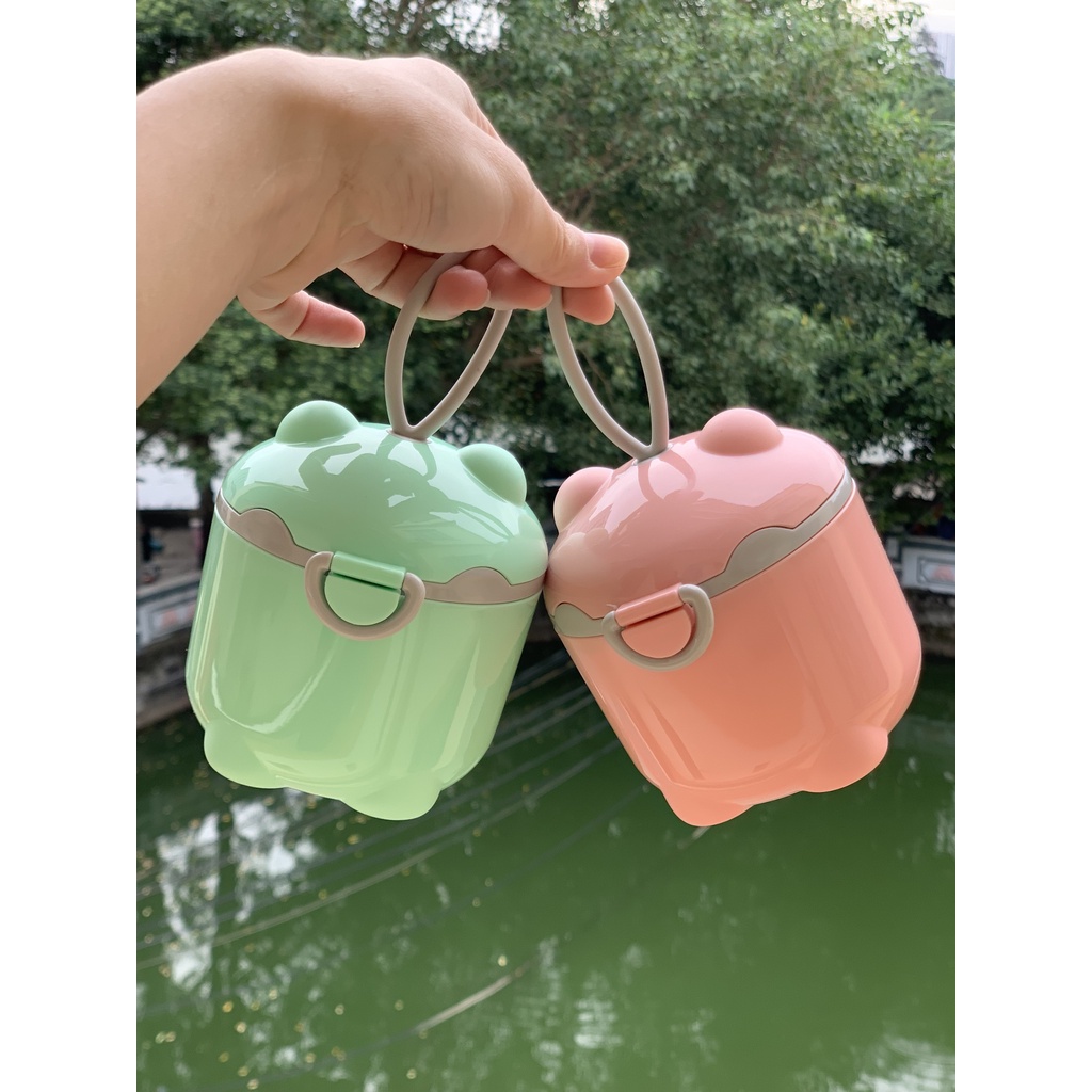 Hộp Đựng Sữa Bột Đồ Ăn Cho Bé Tiện Dụng Khi Đi Ra Ngoài Đi Du Lịch Đồ Dùng Mẹ Bé BabyRice 076