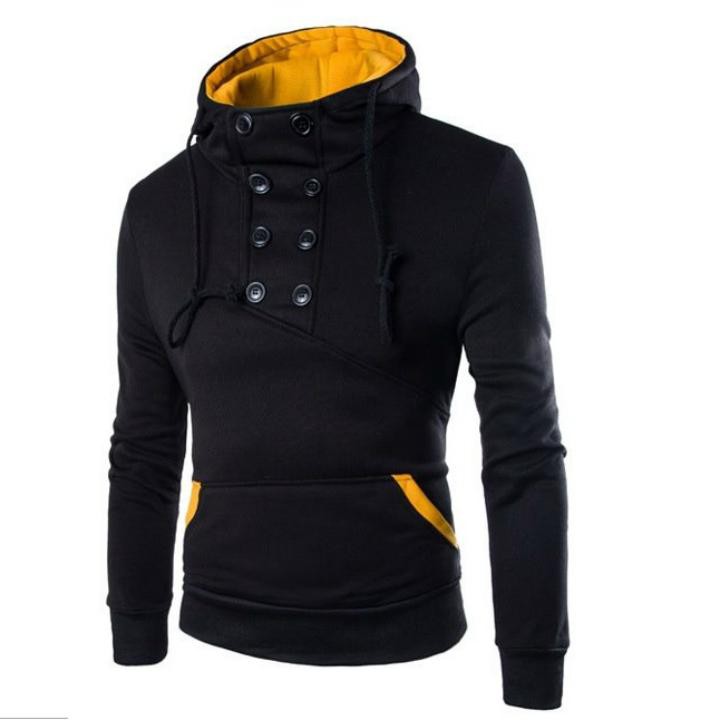 Áo Hoodie Cổ Khuy Thời Trang Ấm Cổ Rẻ Đẹp