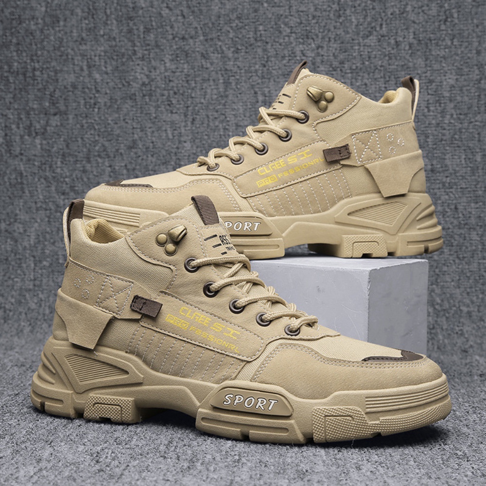 Boots nam cổ cao cao cấp Ulzzang thoáng khí, kiểu dáng thời trang - 2SEVEN - G16