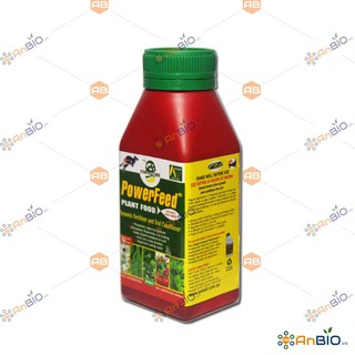 PHÂN CÁ HỮU CƠ PowerFeed chai 250ml XANH CÂY TỐT LÁ LỚN TRÁI - B5.1007