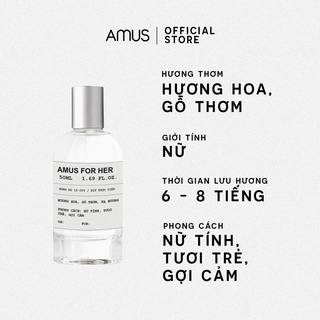 Tinh dầu nước hoa nữ for her by amus 30ml-50ml-100ml