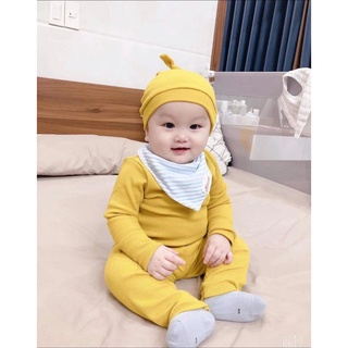 [FREESHIP] Bộ Len Tăm Siêu Ẫm Cho Bé + Nón Củ Tỏi Siêu Kute