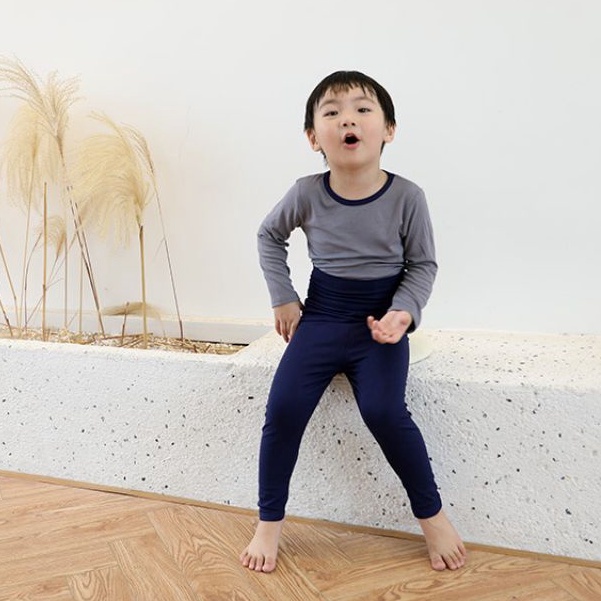 [MINKY MOM] Bộ Đồ Dài Tay Cạp Cao Thun Lạnh 2 Màu MINKYMOM QUẢNG CHÂU 2021
