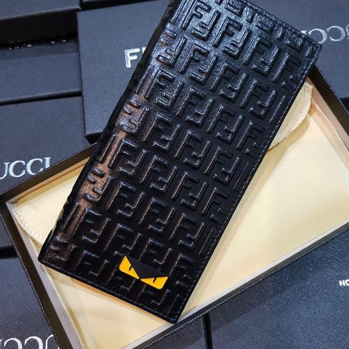 FENDI Ví Dài Cầm Tay Họa Tiết Lv Gucci Sang Trọng Cho Nam Và Nữ