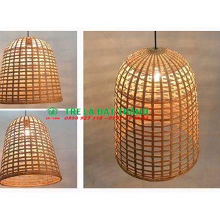 Đèn mây tre đan nhiều mẫu