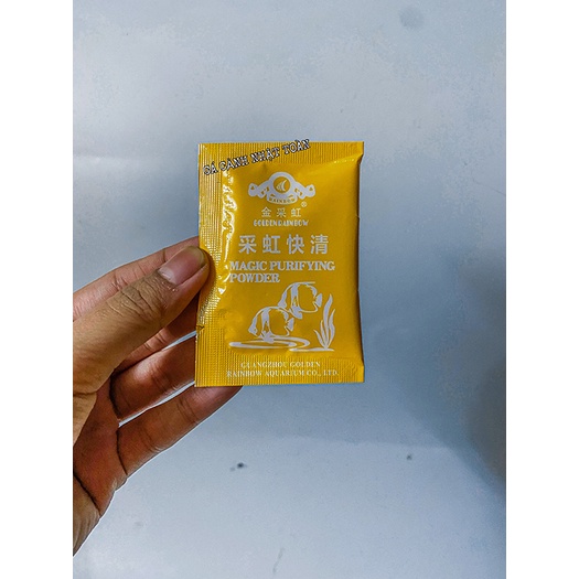 DIỆT RÊU HẠI CHO BỂ CÁ CẢNH GOLDEN RAINBOW HỘP 5 GÓI