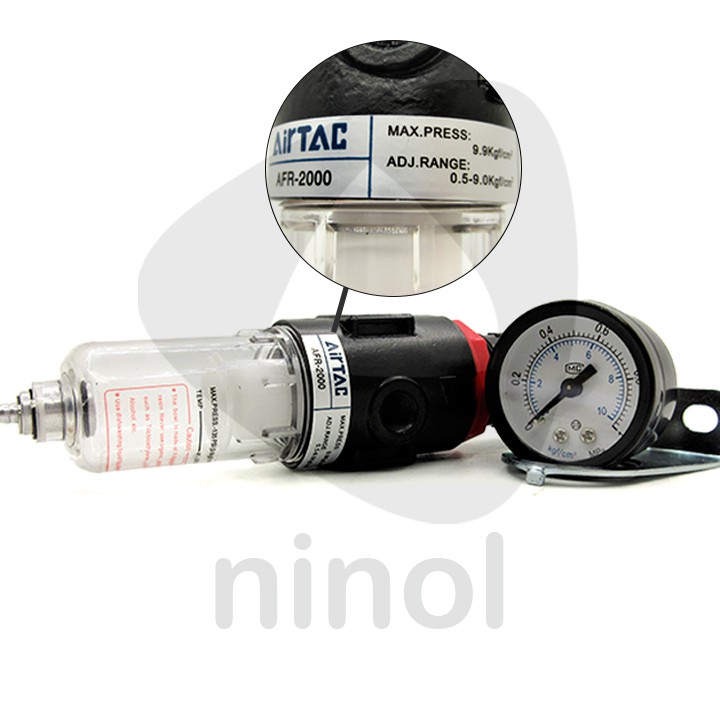 Bộ lọc khí nén đơn có điều áp Airtac AFR, BFR