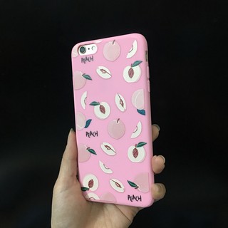 Ốp lưng Iphone 💝💝 ốp HQ Hồng - Peach hồng nhỏ cho iphone 6 6s 7 8 6P 6sP 7P 8P X XS XsMax 11 ProMax