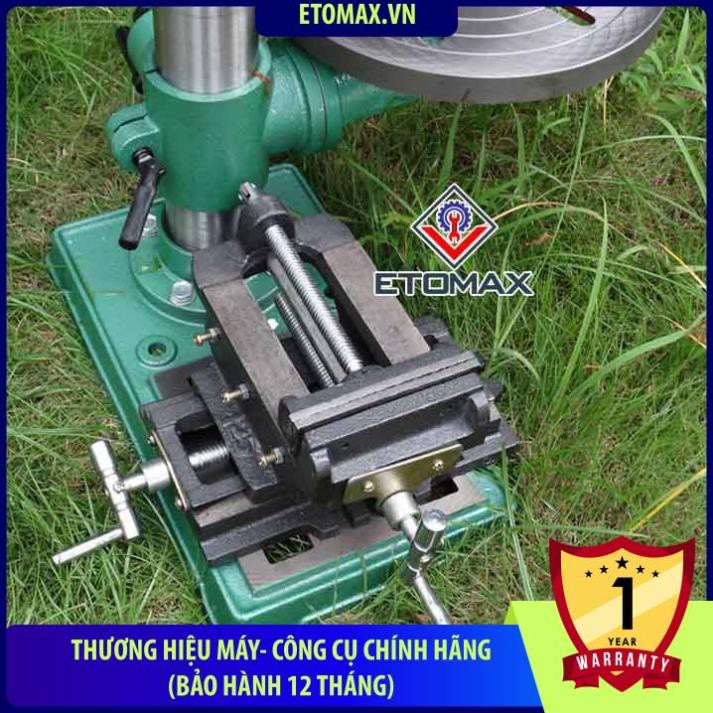 Bàn trượt hai chiều tịnh tiến kết hợp ê tô khoan bàn 3 tầng, Hàng cao cấp, Gang thép nguyên khối.