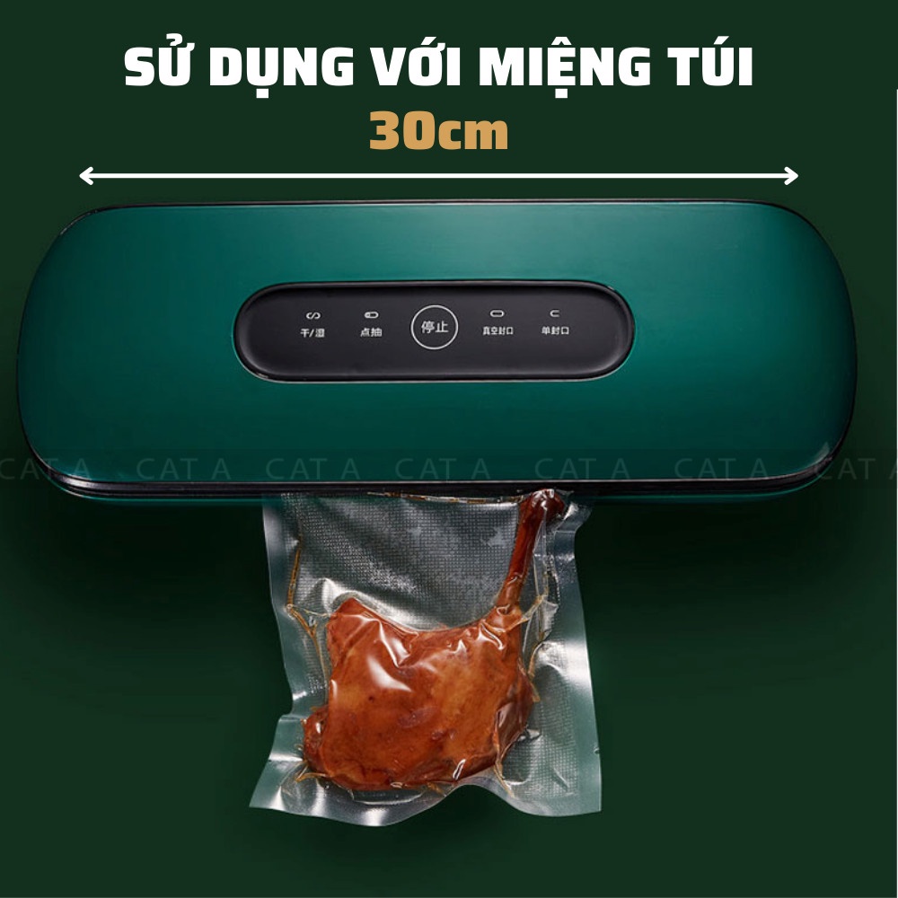 Máy Hút Chân Không Bảo Quản Thực Phẩm ZK-3002 công suất 130w - TẶNG KÈM 10 TÚI