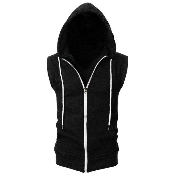 Áo khoác hoodie không tay cho nam giới | BigBuy360 - bigbuy360.vn