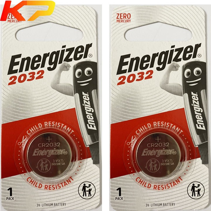 5 Pin CR2032 Energizer Lithium 3V.