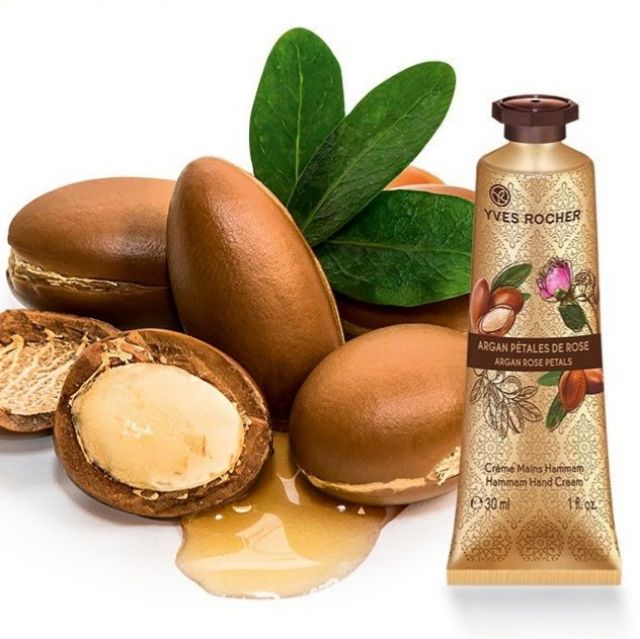 Kem dưỡng da tay Yves Rocher Argan Rose Hand Cream 30ml | BigBuy360 - bigbuy360.vn