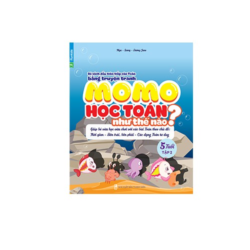 Sách Combo 4 cuốn Momo học Toán như thế nào? cho bé từ 3 - 5 tuổi | BigBuy360 - bigbuy360.vn