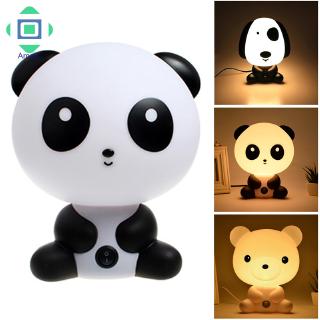 Đèn Ngủ Hình Gấu/Thỏ/Gấu Trúc/Thỏ Đáng Yêu Cho Bé