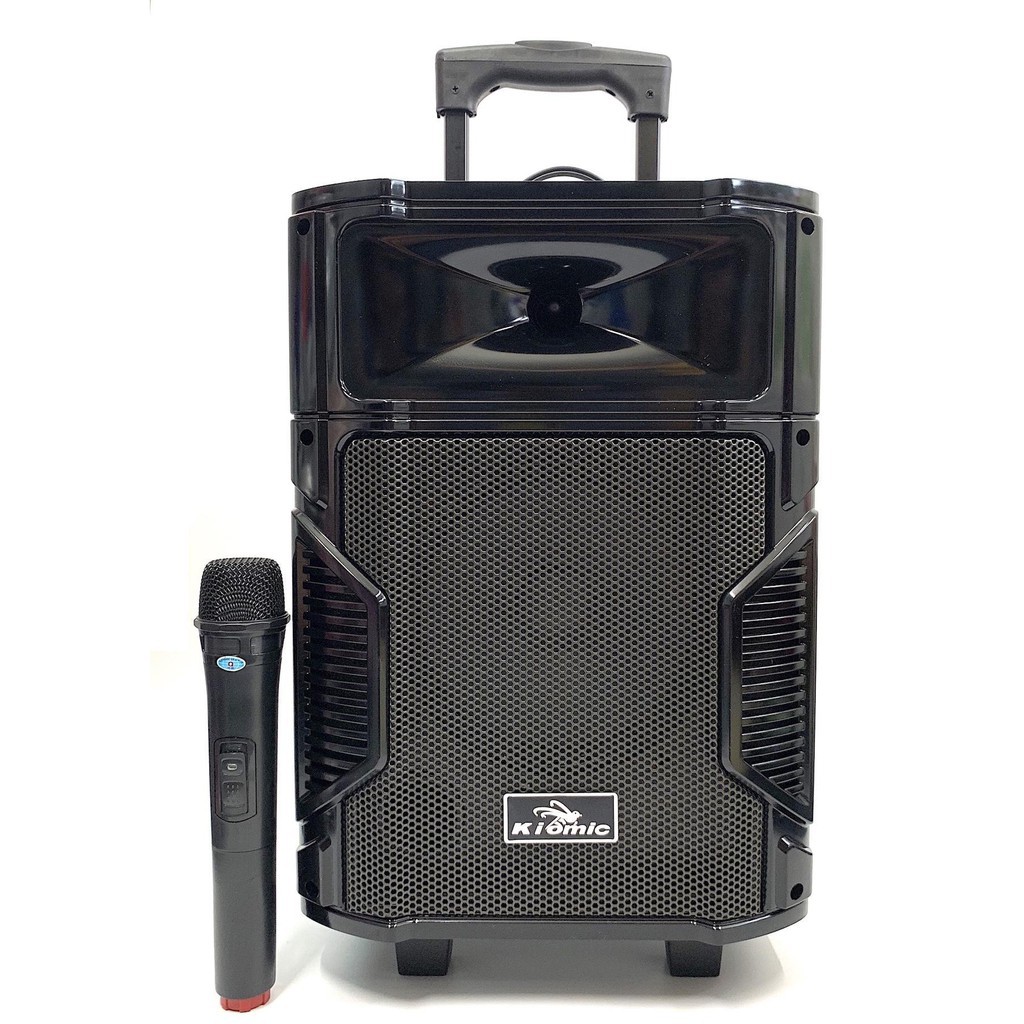 Loa Karaoke Mini Kiomic K108 - Loa Kéo Di Động - Loa Bluetooth - Loa Kẹo Kéo [ Có Video Xem Trước ]