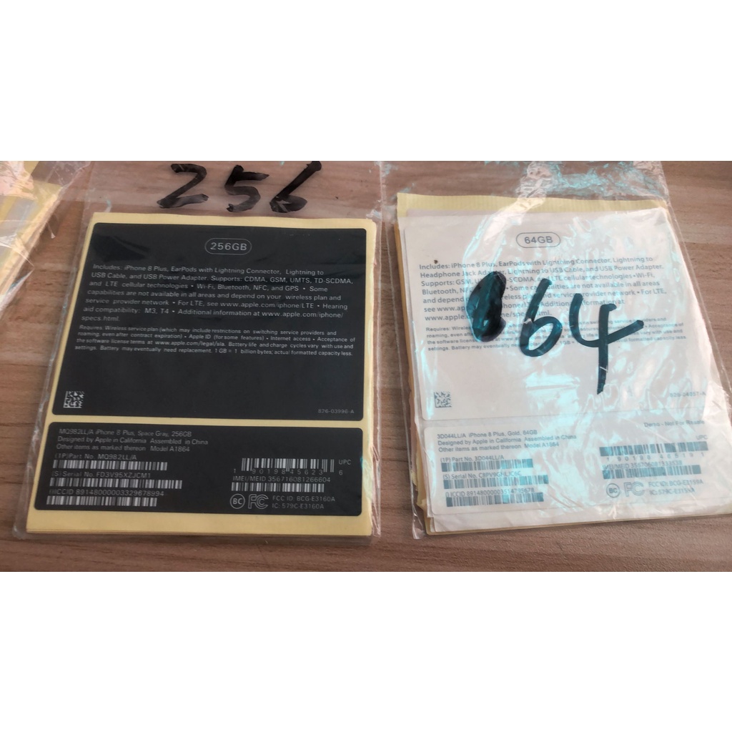 1 Cái Cho Hộp iphone In Hình Dán IMEI