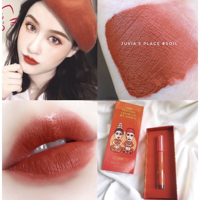 Son kem JUVIA - The festival liquid lip by Juvia's