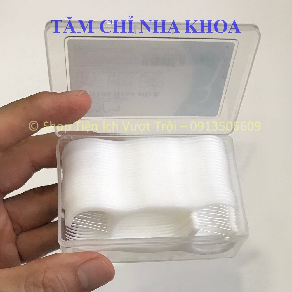 Tăm chỉ nha khoa làm sạch khe kẽ răng, hộp to,túi to chi phí thấp, lấy thức ăn giắt trong khe kẽ răng-Tiện Ích Vượt Trội