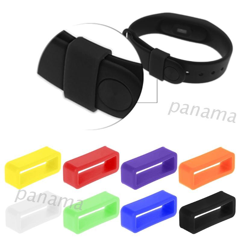 Nama' Silicone Anti-Fall Buckle Ring Loop Keeper Holder For Smart Bracelet Watch Band