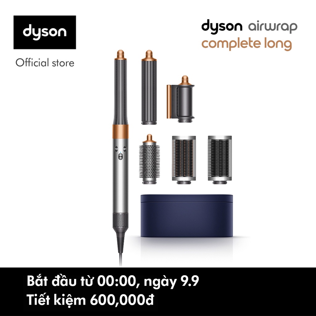 Máy tạo kiểu tóc Dyson Airwrap™ BCo/BNk/BCo Long Barrel - Từ Dyson Việt Nam [0% trả góp]