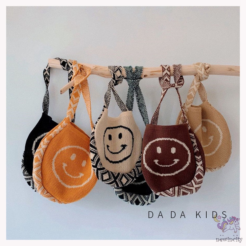 Túi xách đeo vai họa tiết hoạt hình phong cách hàn quốc thời trang mùa đông dành cho bé gái