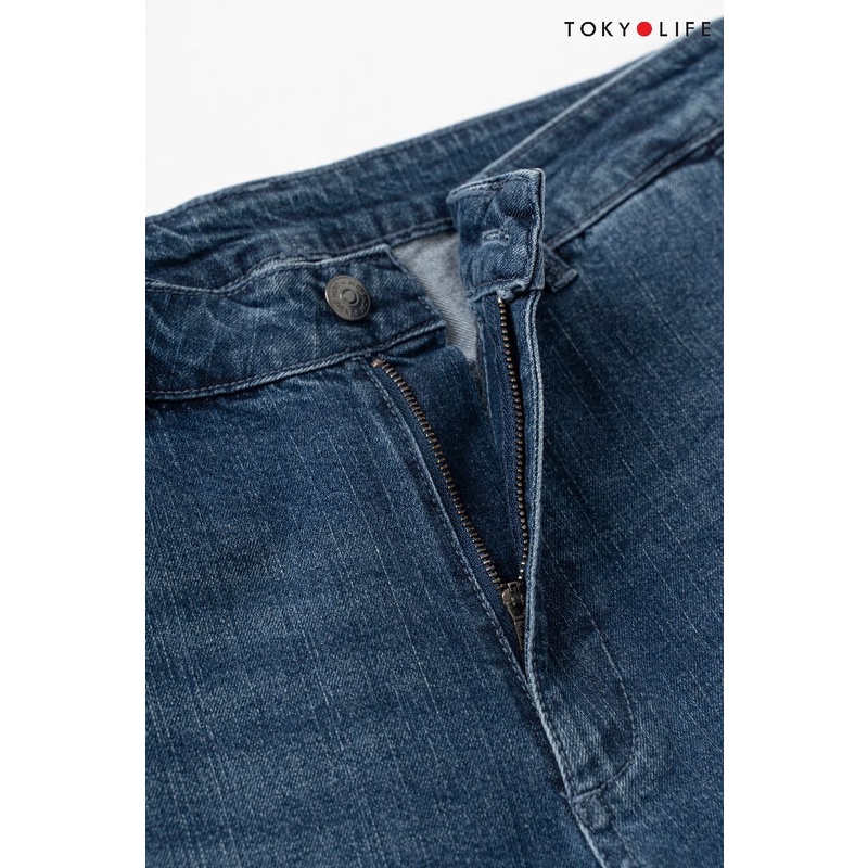 NAM/Quần Jeans ống suông TOKYOLIFE I7JEA001K