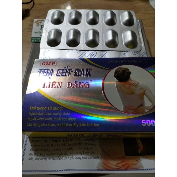 TOẠ CỐT ĐAN _Liên Đăng H/30v_Giúp hoạt huyết, mạnh gân cốt, giúp vận động linh hoạt