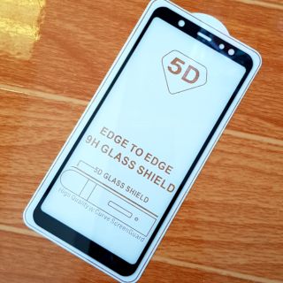 Cường lực 5D Samsung A6 Plus J8 Full keo full màn hình cao cấp