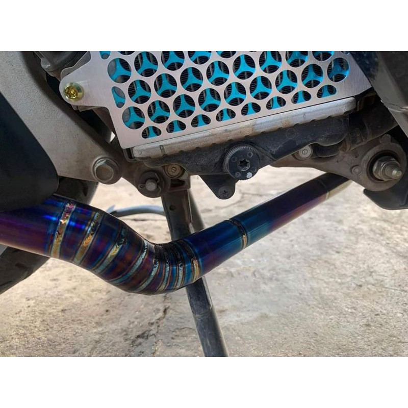 Cổ pô titan cho Vario/ SHVN/ Airblade