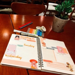 Sổ planner A5 bullet journal 200 trang ruột dot