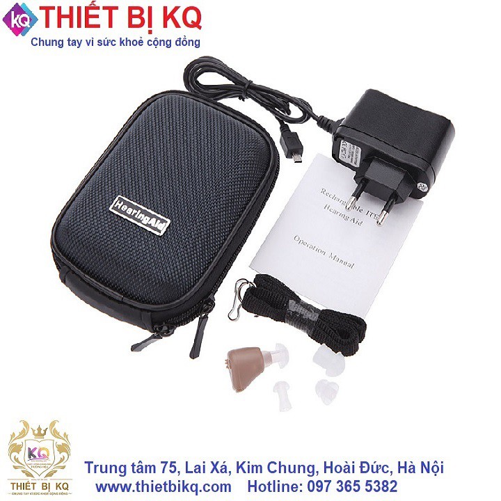 Máy trợ thính Pin sạc AXON K88 Hearing Aid