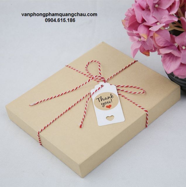 Dây sợi cotton 2 màu - 100 mét/cuộn