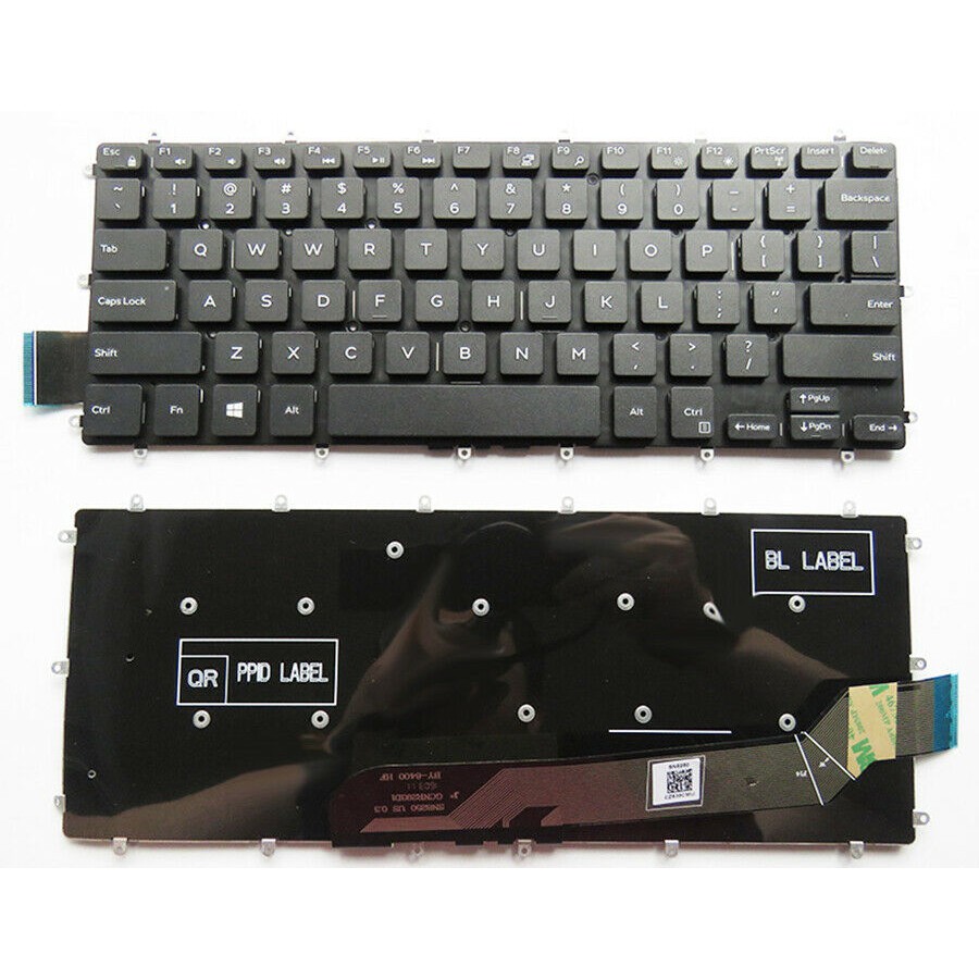 Bàn Phím Laptop DELL Inspiron 13 5000 13-5368 13-5378 13-5379 / KHÔNG ĐÈN