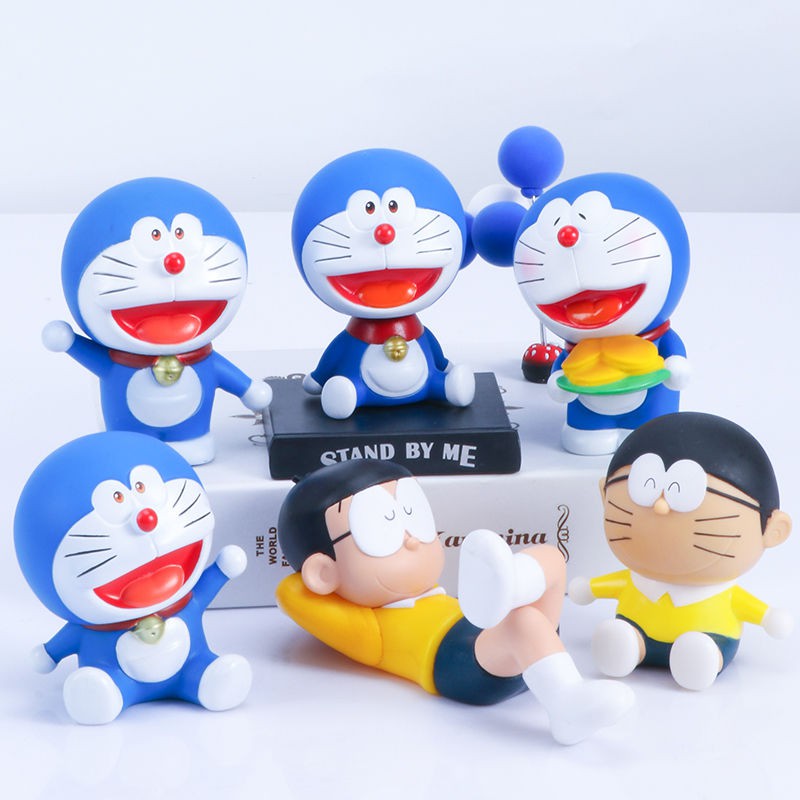 Doraemon Mô Hình Nhân Vật Nobita Đang Ngủ Trang Trí Nội Thất Xe Hơi